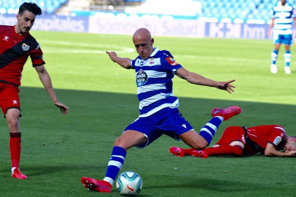 El Dépor rescata un punto ante el Rayo: 3-3