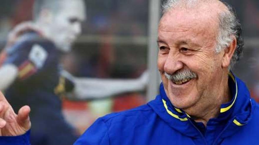 El seleccionador Vicente del Bosque, en una imagen de marzo