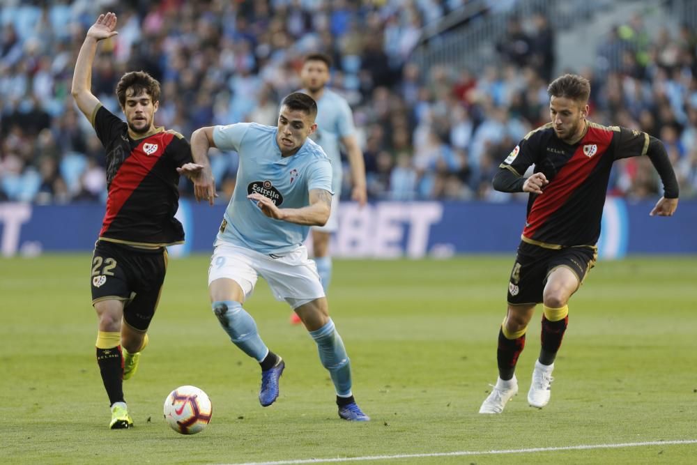 Las fotografías del partido en Balaídos entre Celta y Rayo Vallecano