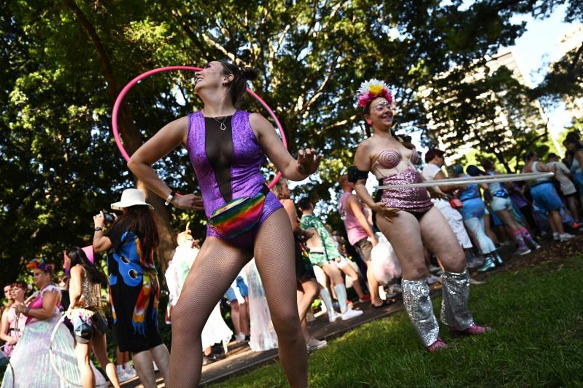 Desfile de Mardi Gras, en Sydney, Australia