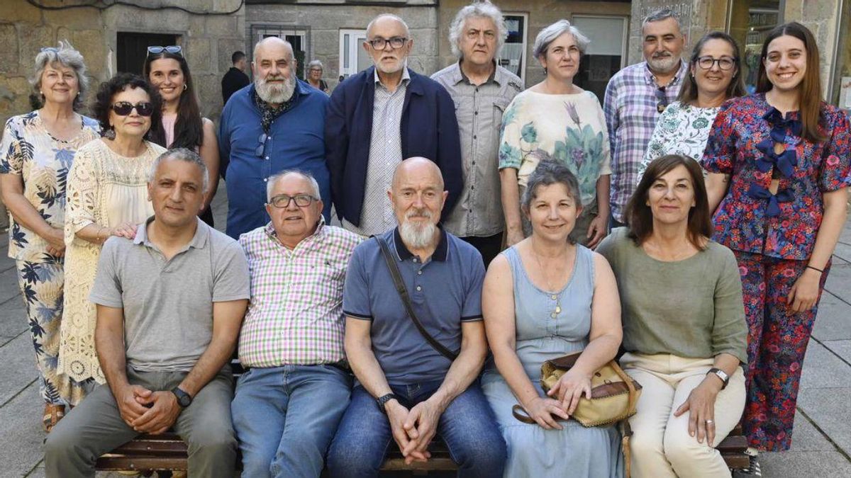 Los impulsores de la iniciativa que busca fundar un coro de canto polifónico.