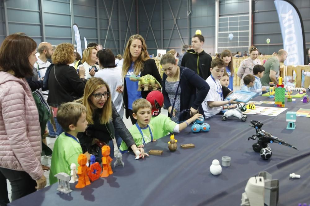 Liga de Robótica en la Feria de Muestras