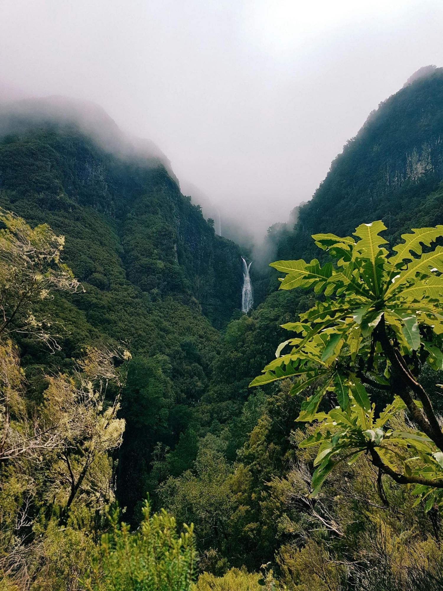 Las cascadas de Madeira aparecen en el segundo día de trayecto