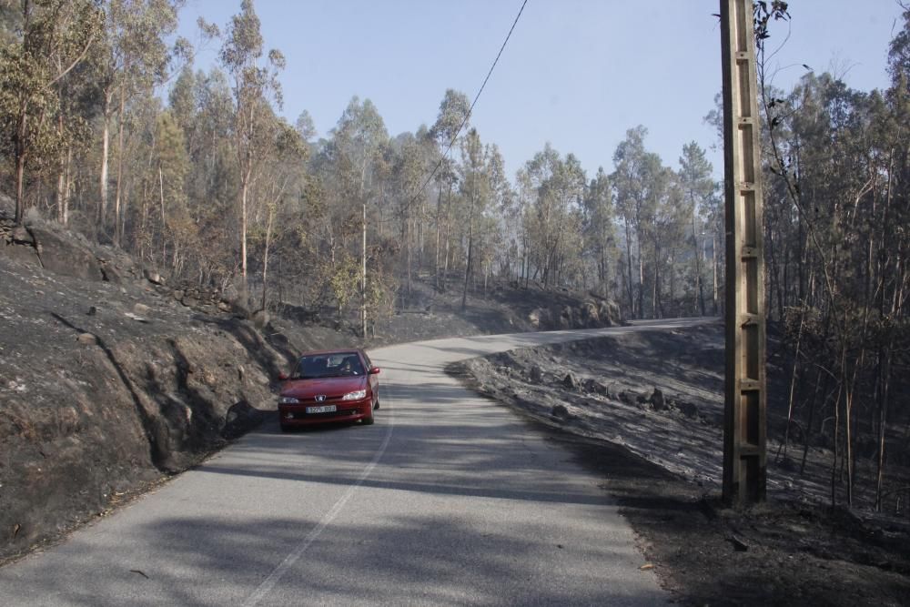 Incendios en Galicia | Segunda jornada de lucha contra el fuego en Cotobade