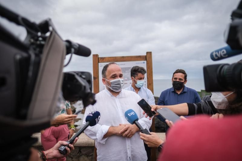 Luis Yeray Gutiérrez y José Antonio Valbuena visitan La Punta