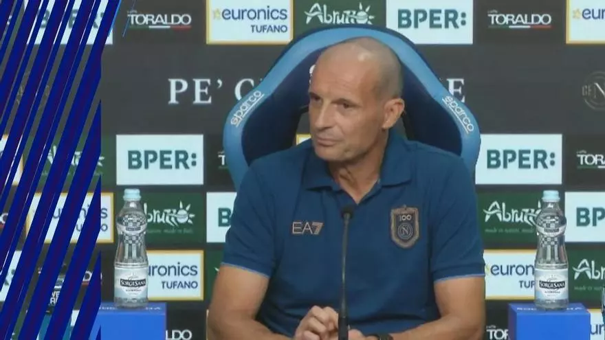 Allegri: "Cesc Fàbregas es un entrenador que realmente promete mucho"