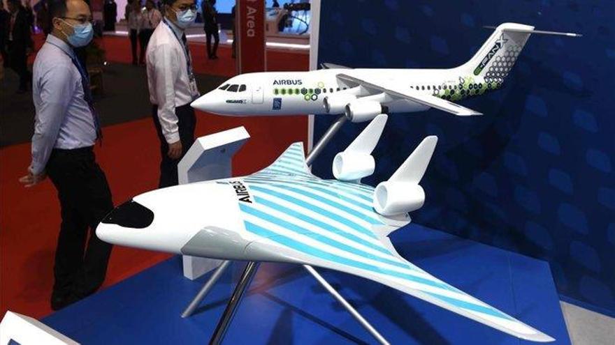 Airbus presenta su avión más futurista