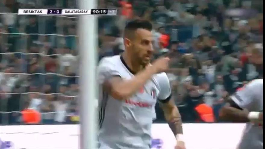 Otro gol de Negredo con el Besiktas