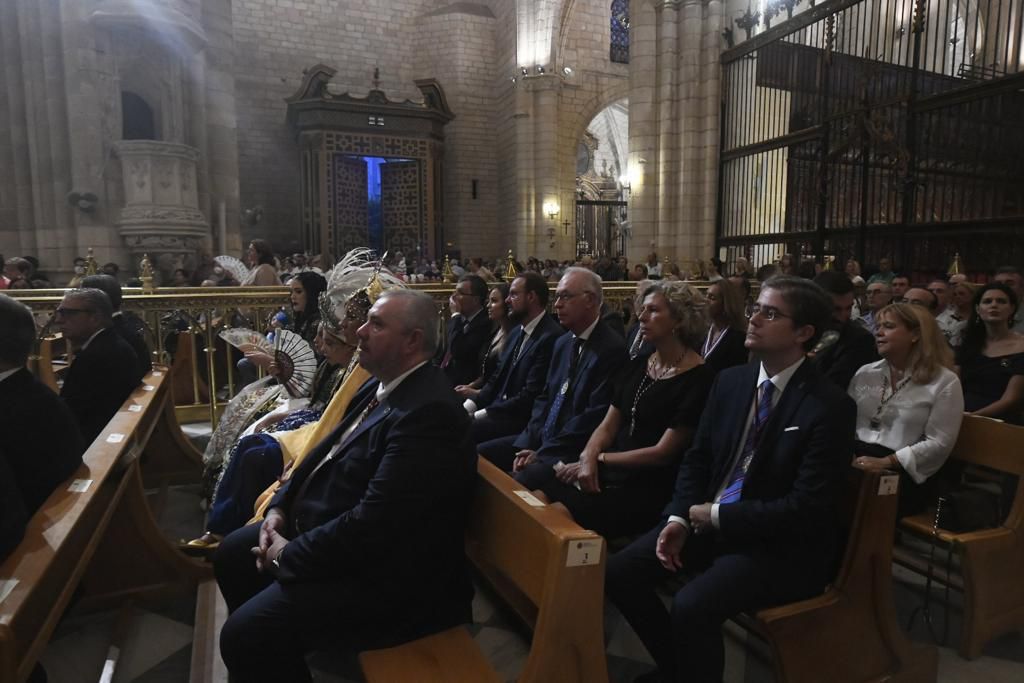 Romería de Murcia: ambiente previo y salida de la Fuensanta de la Catedral