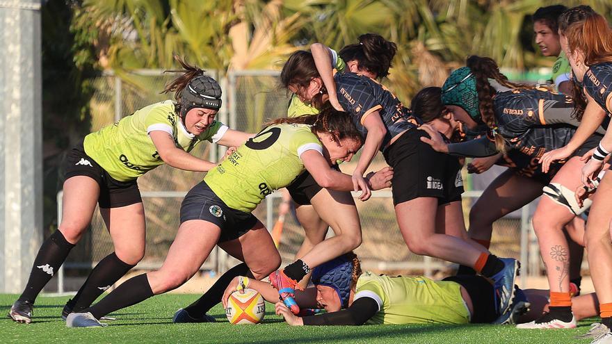 Les Abelles se lleva el derbi Teika ante el Rugby Turia