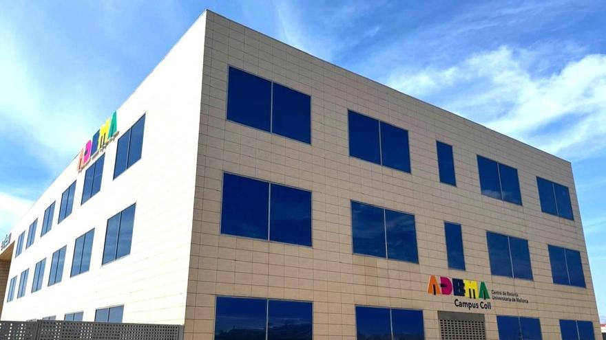 Fachada nuevo edificio en el Coll d'en Rabassa de Adema.