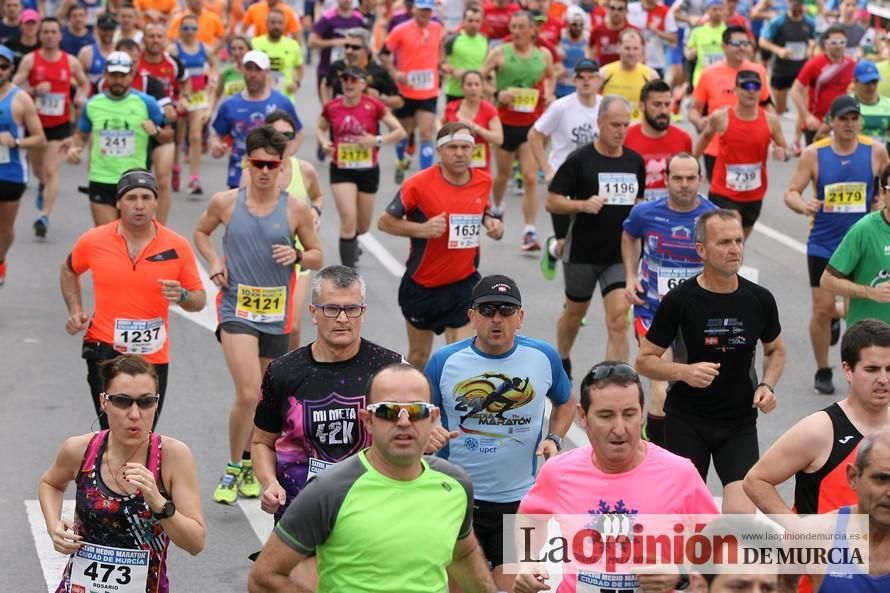 Media Maratón de Murcia: salida