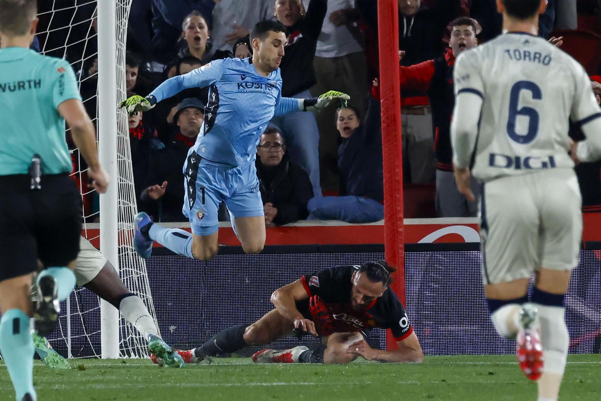 Las imágenes del RCD Mallorca-Osasuna disputado en Son Moix