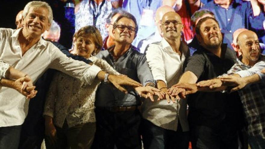 'Junts por el Sí' celebra su primer acto de precampaña