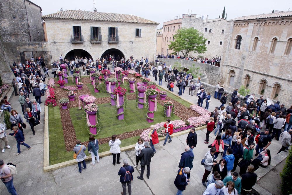 Girona floreix amb «Temps de Flors»