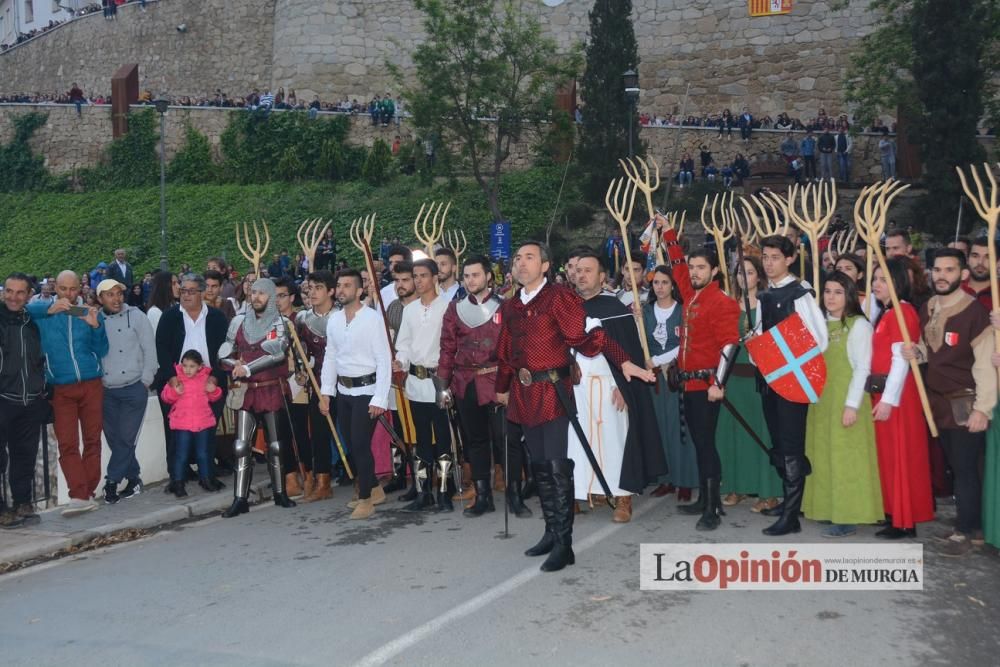 Acto de La Invasión Fiestas del escudo Cieza 2017