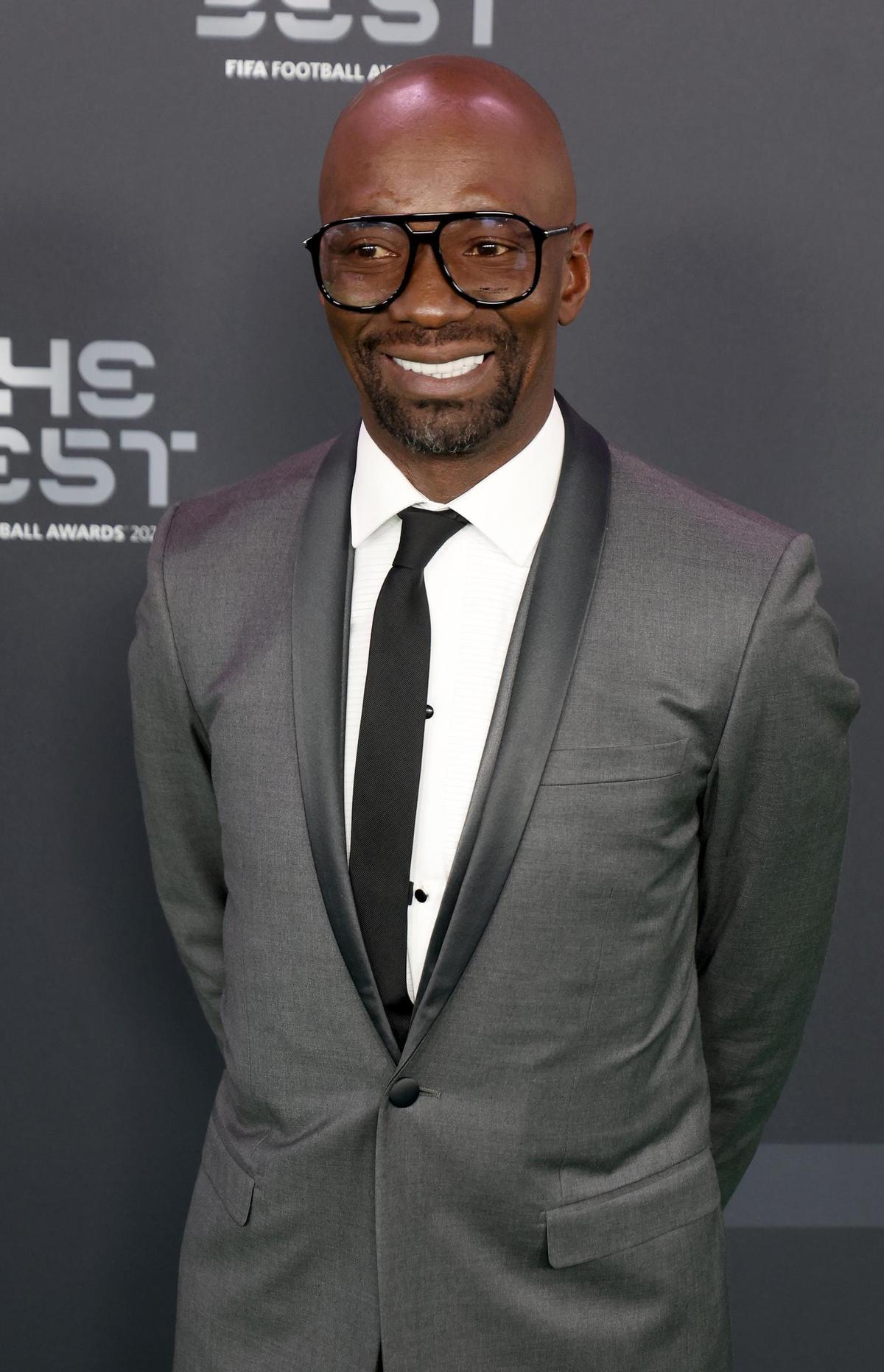 La alfombra roja de los premios The Best FIFA 2023. Claude Makelele La alfombra roja de los premios The Best FIFA 2023. Claude Makelele