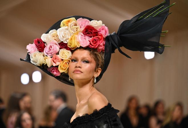 US actress Zendaya arrives for the 2024 Met Gala at the Metropolitan Museum of Art on May 6, 2024, in New York. The Gala raises money for the Metropolitan Museum of Arts Costume Institute. The Galas 2024 theme is “Sleeping Beauties: Reawakening Fashion.” (Photo by Angela WEISS / AFP)