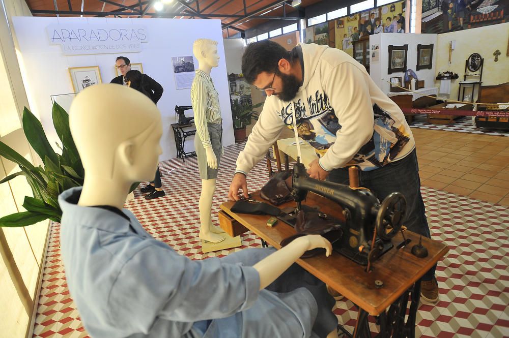 Exposición de las aparadoras en el Museo de Pusol