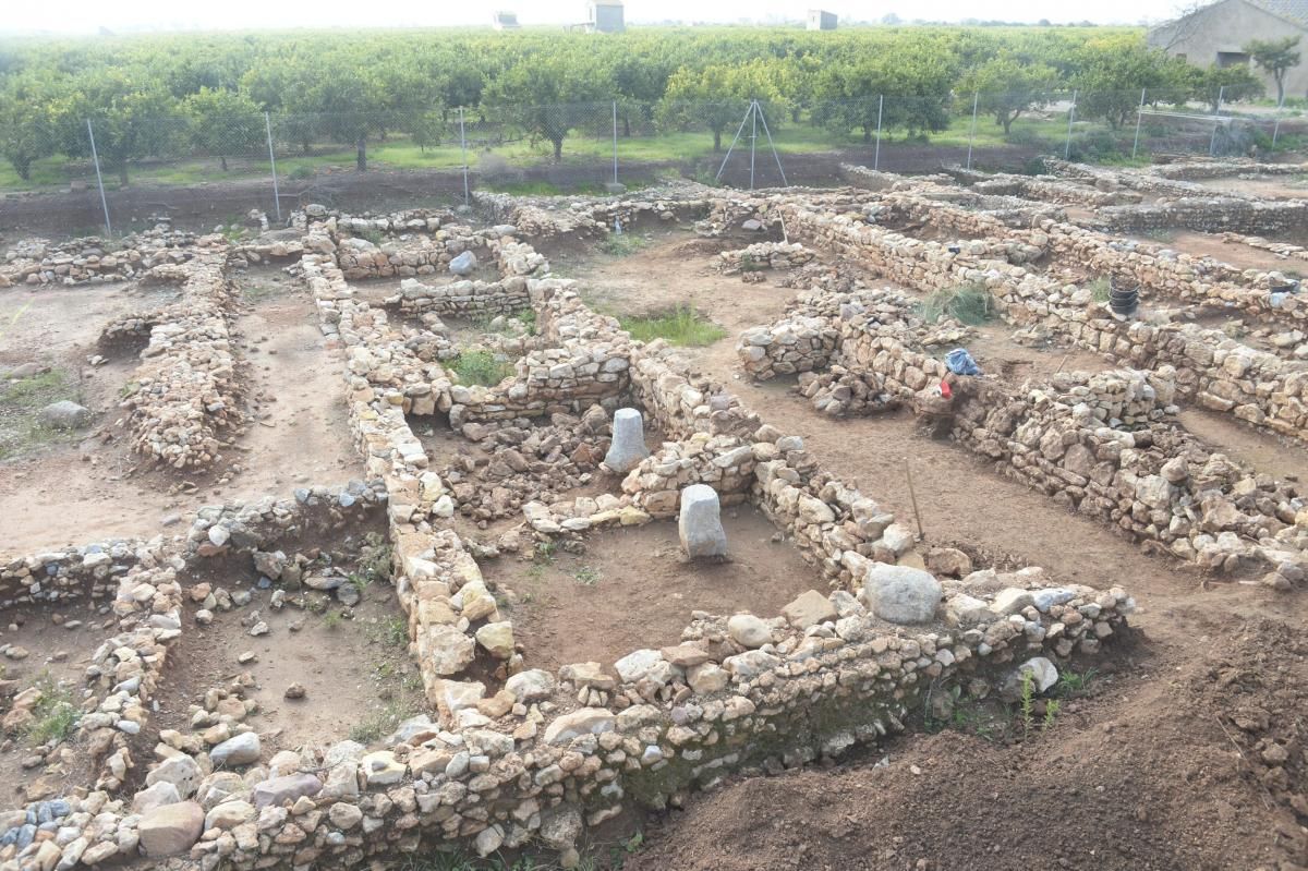 Obras en la villa romana de Castellón