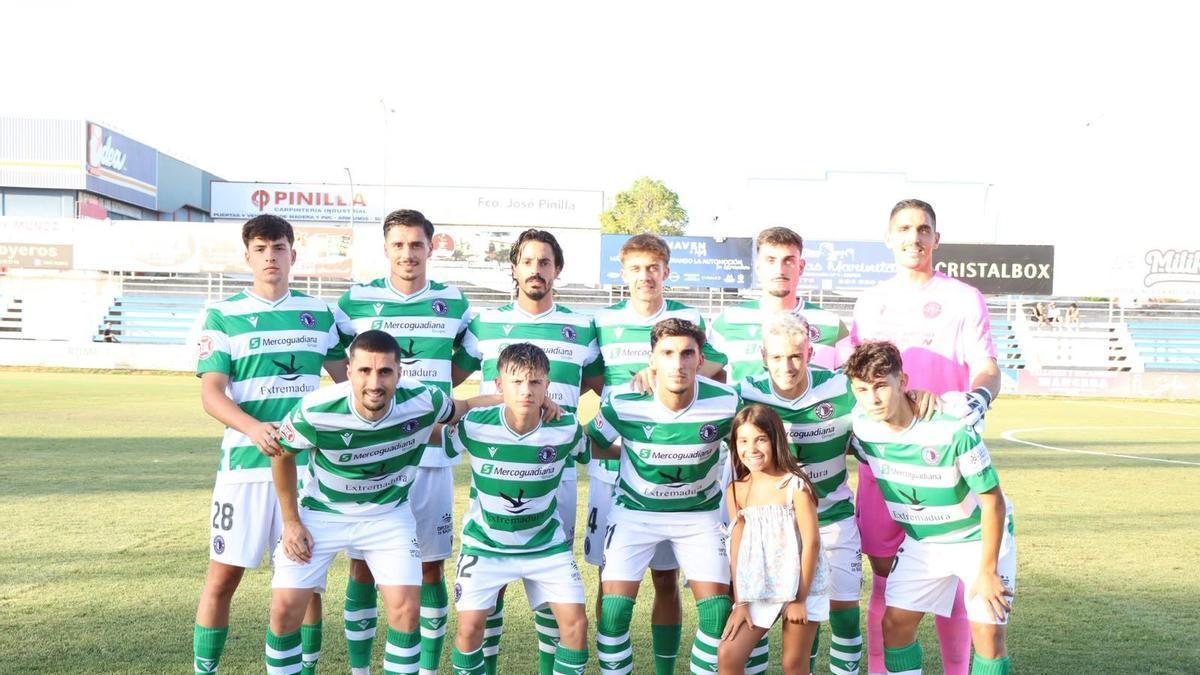 Once inicial del Extremadura este sábado en Zafra.