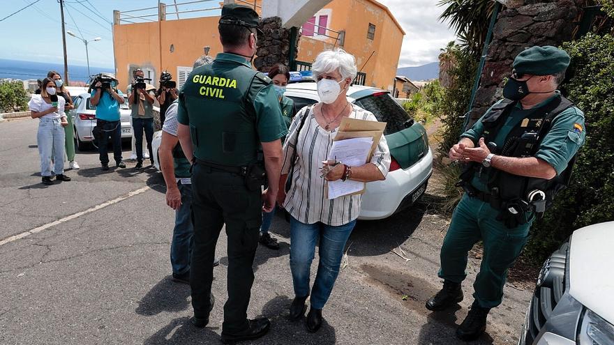 Registro en la casa de Tomás Gimeno