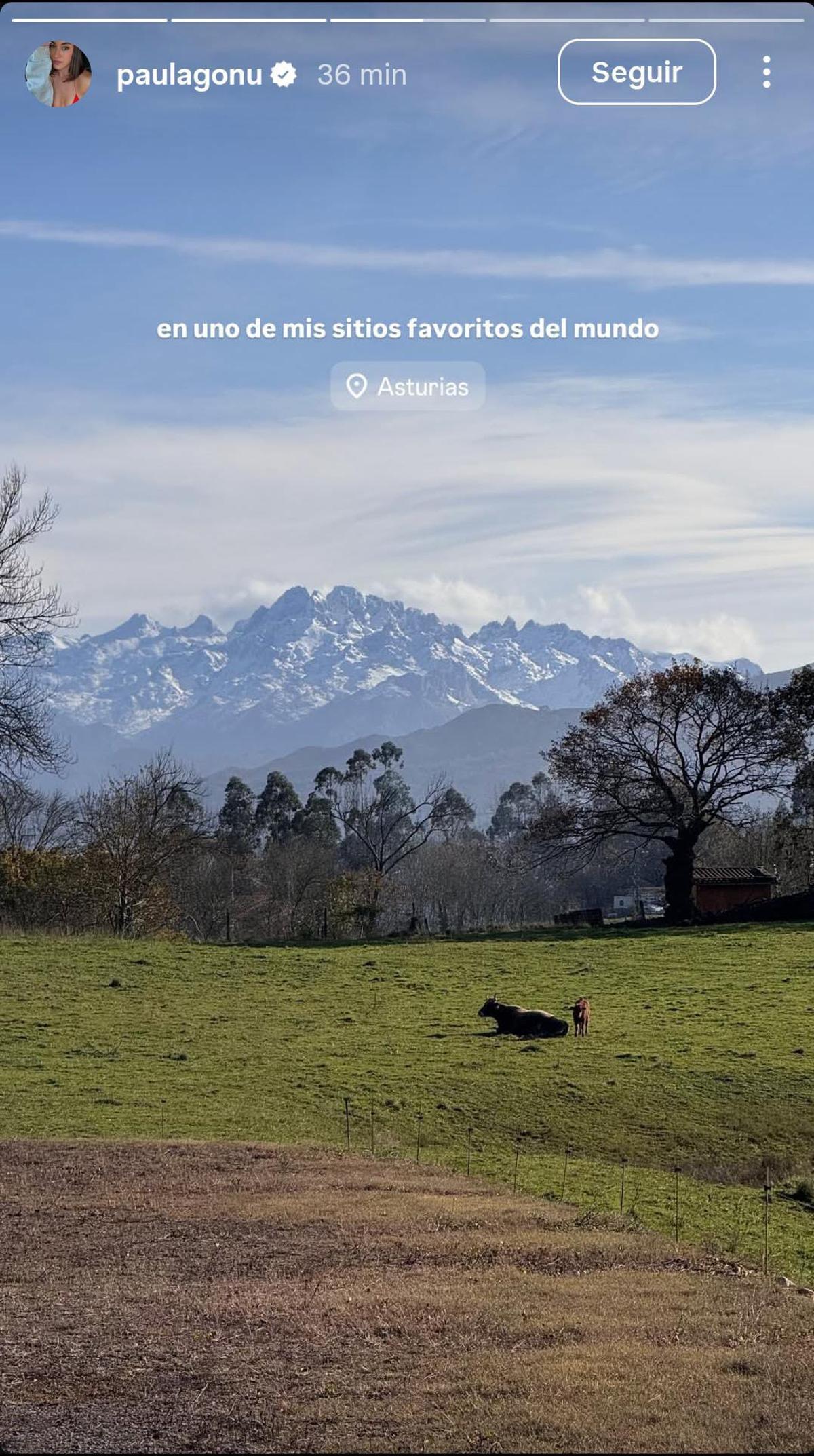 Paula Gonu en Asturias