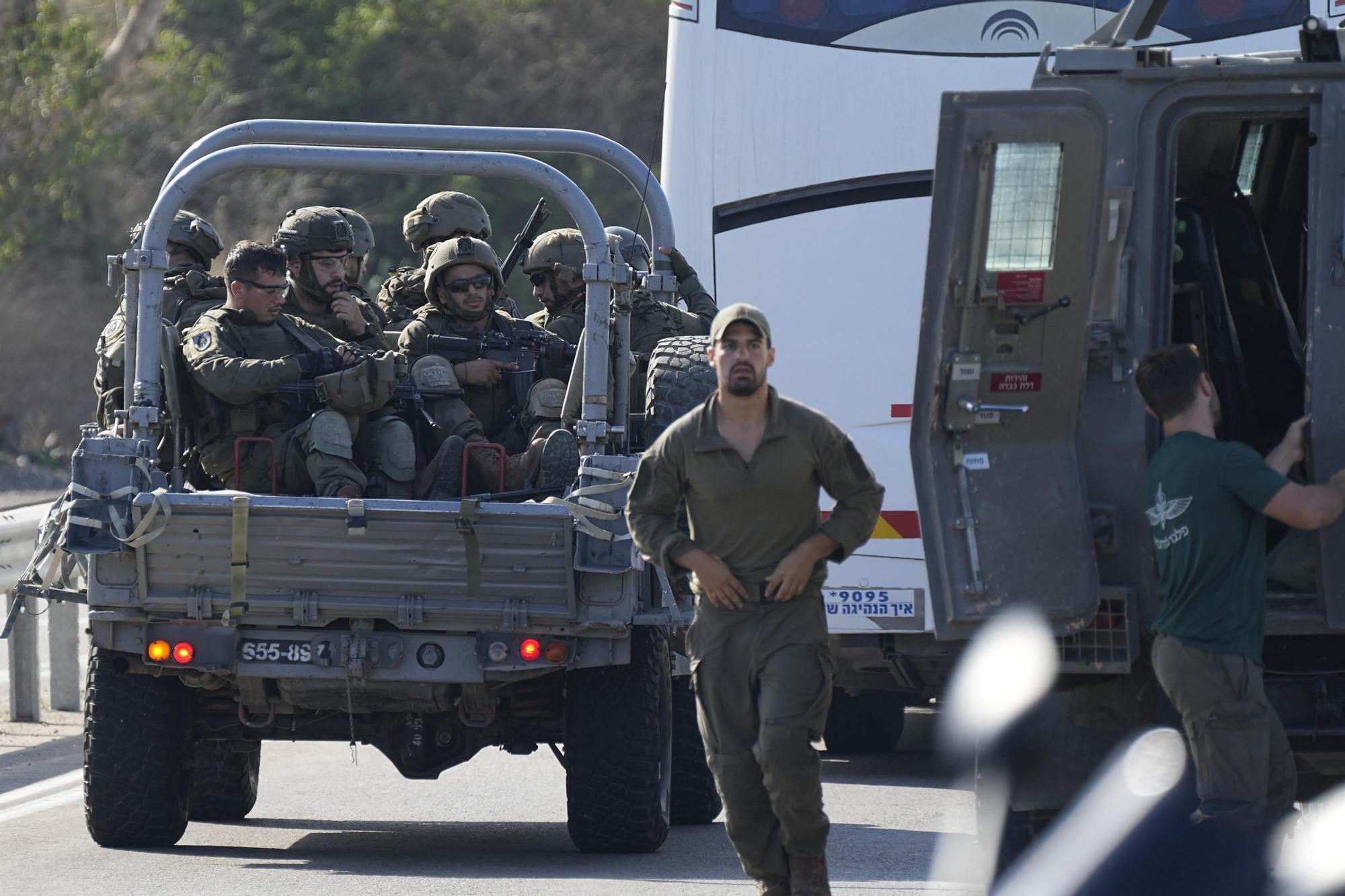 Ataque procedente de la Franja de Gaza en Ashkelon, Israel.