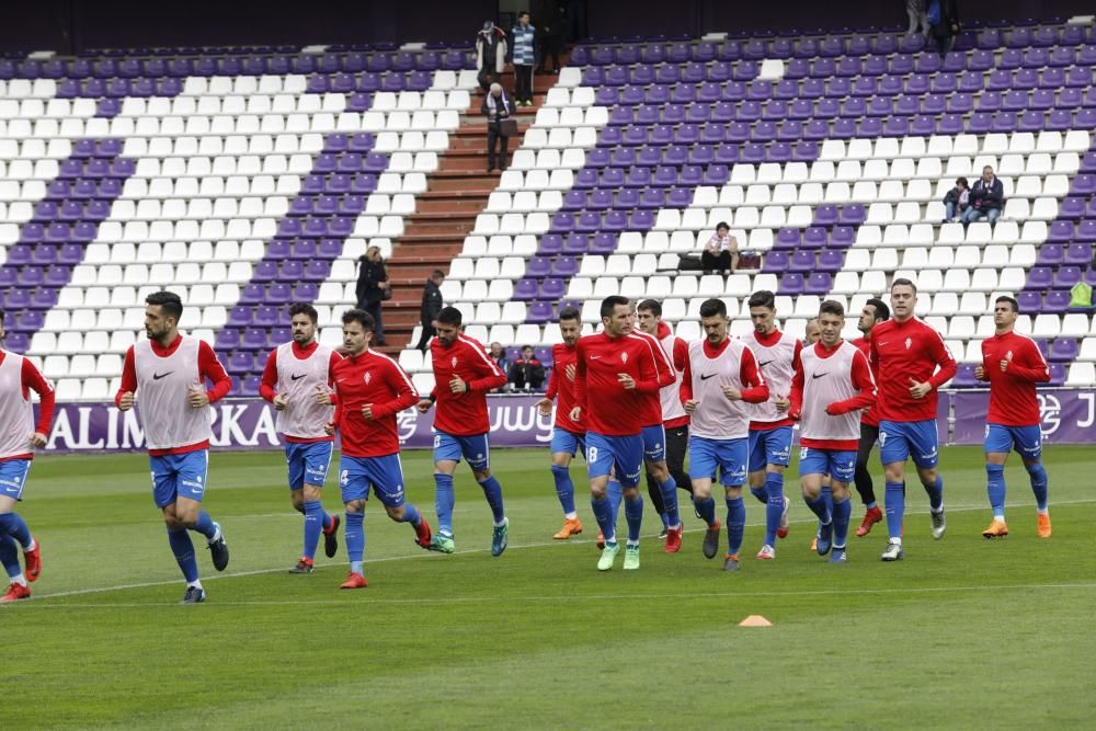 Valladolid - Sporting, en imágenes