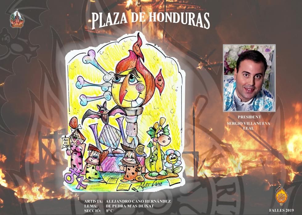 Conoce todos los proyectos de Fallas 2019 en el Marítimo