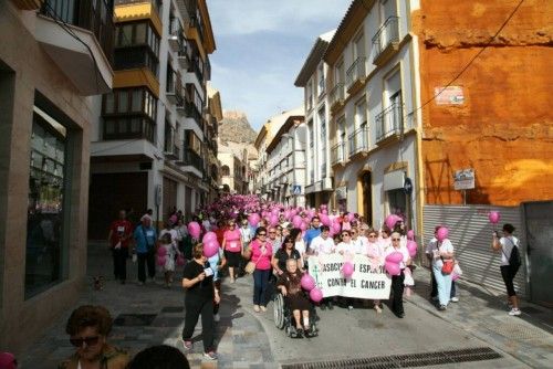 Marcha Popular contra el Cáncer de Mama en Lorca