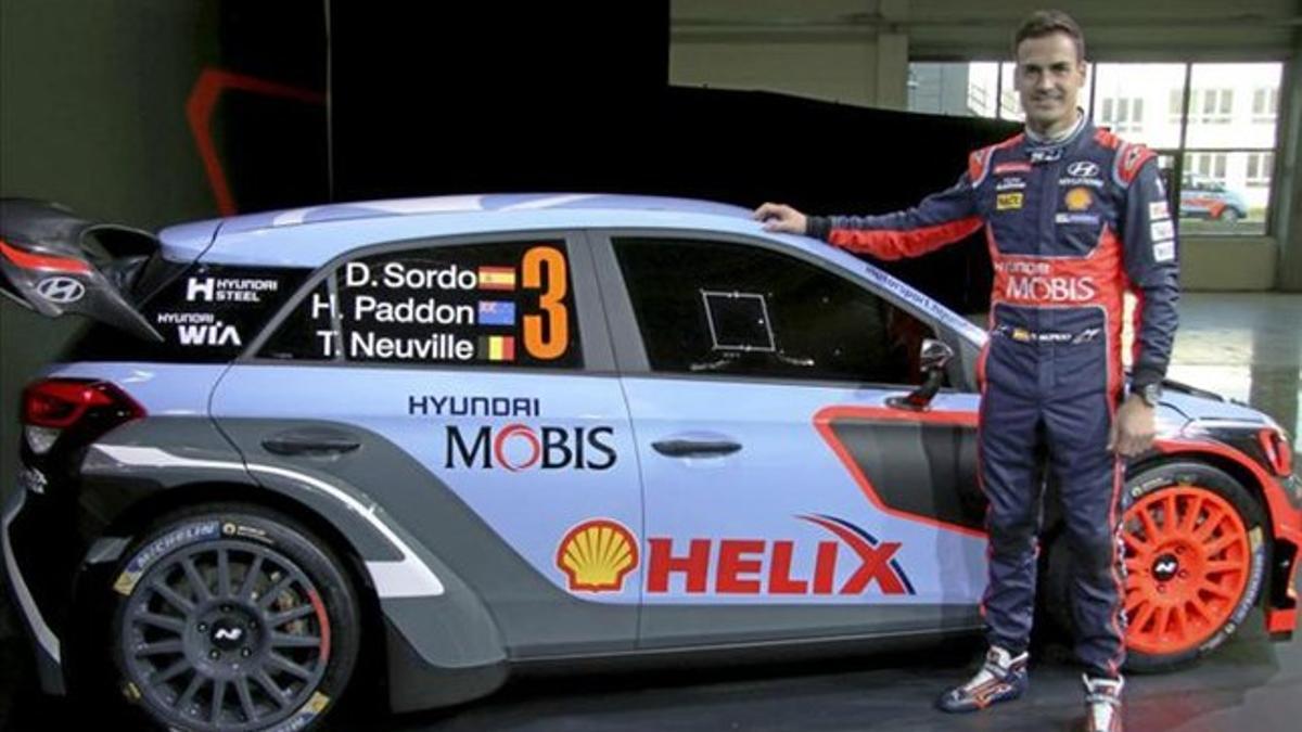 Dani Sordo, número uno de Hyundai en 2016