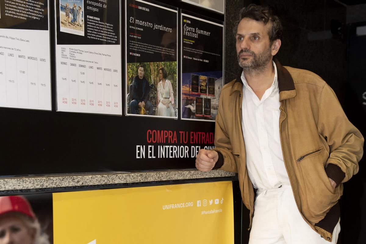 El director francés Serge Bozon, durante la presentación de su película en Madrid hace unas semanas.