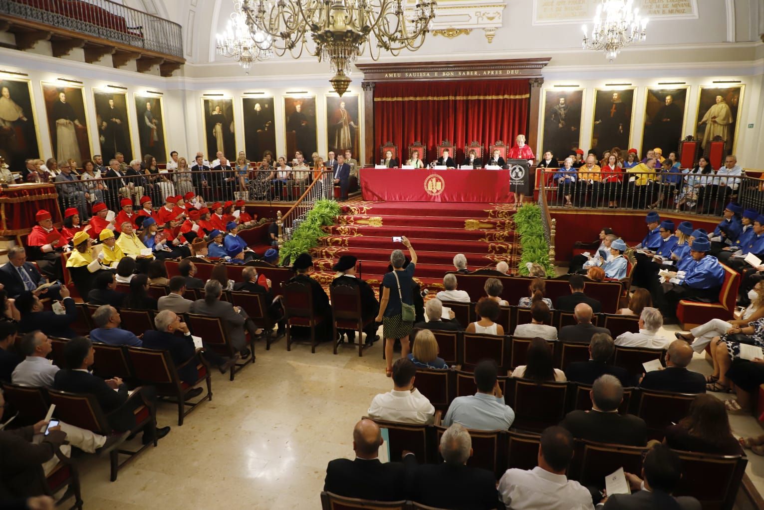 Inauguración del curso en la Universitat de València (UV)