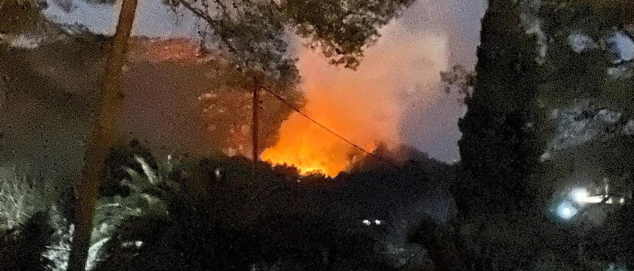 Declaren extingit l&#039;incendi forestal de Bixquert