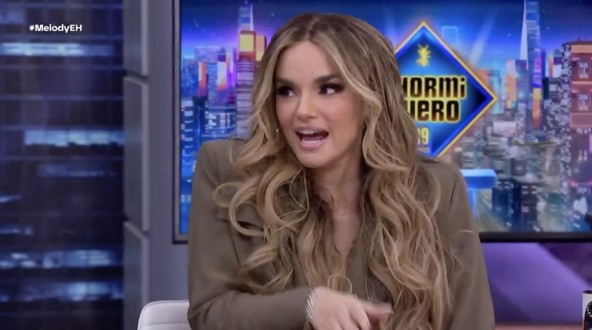 Melody en su entrevista con Pablo Motos