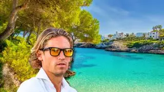 El refugio de Marcos Llorente (31 años) es una zona turística en la costa suroeste de Mallorca: arquitectura de estilo ibicenco y un entorno de pinares frondosos