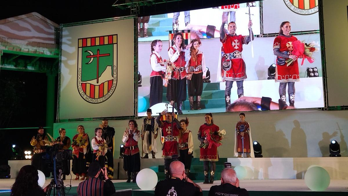 Imagen de archivo de una presentación de los cargos de las fiestas