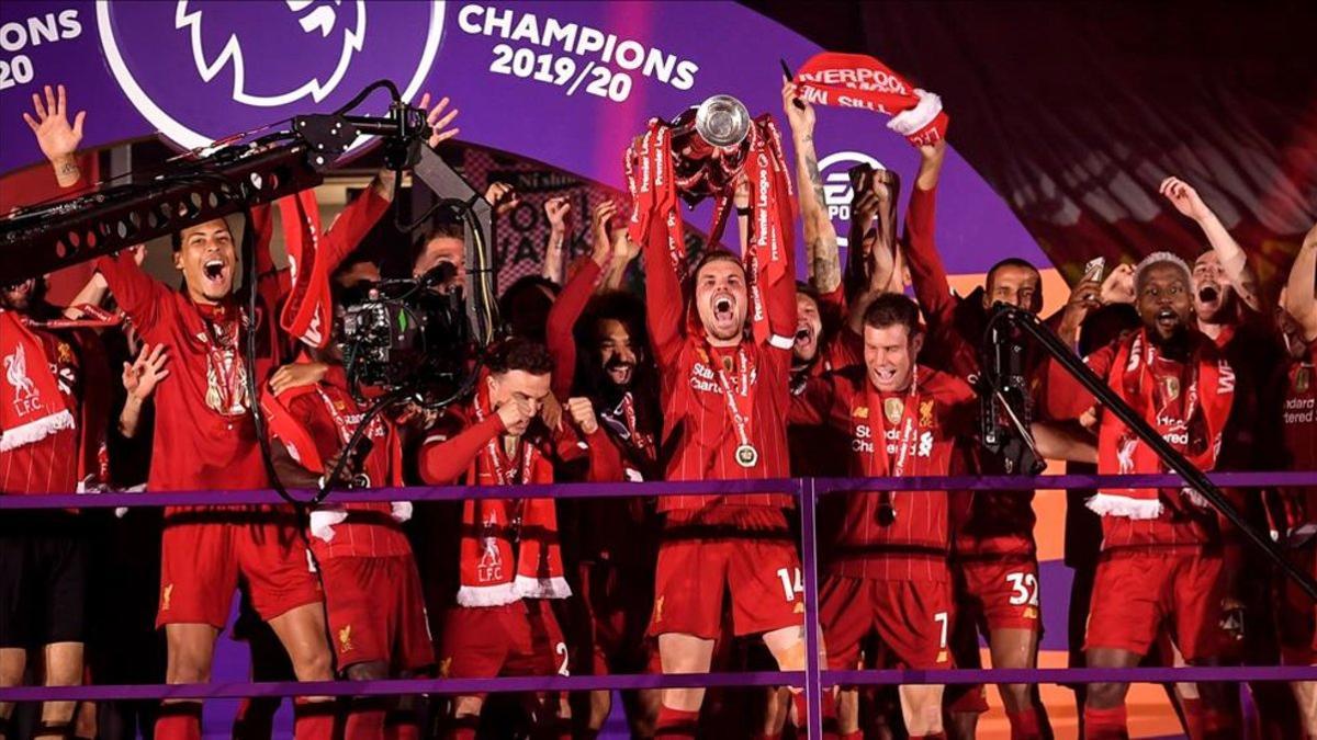 El Liverpool de Jürgen Klopp fue el equipo campeón de la Premier League 2019 - 2020