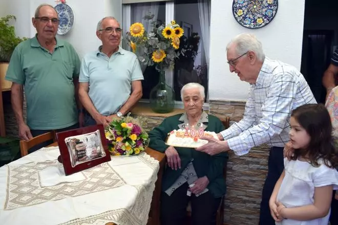 Manuela Coira Cordo, la nueva centenaria de Valga
