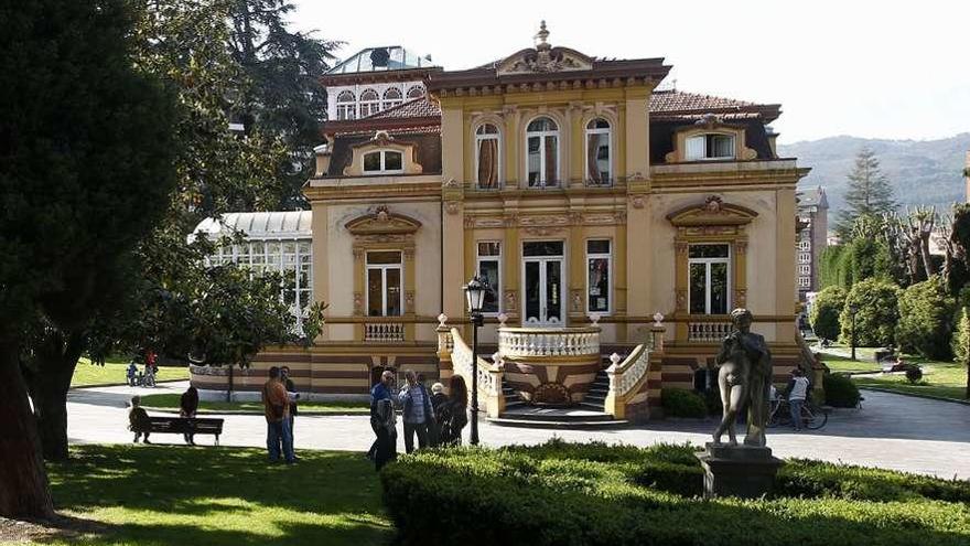 El palacete de &quot;Villa Magdalena&quot;.