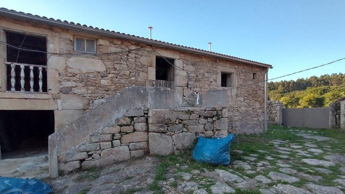 Exterior actual de la Casa Rectoral de Loureda, en Arteixo
