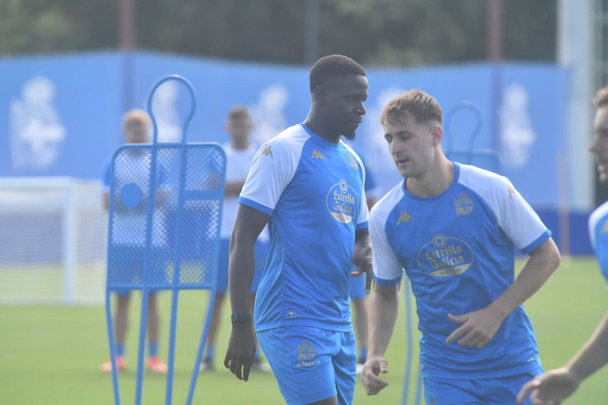 Primer entrenamiento bajo las órdenes de Antonio Hidalgo