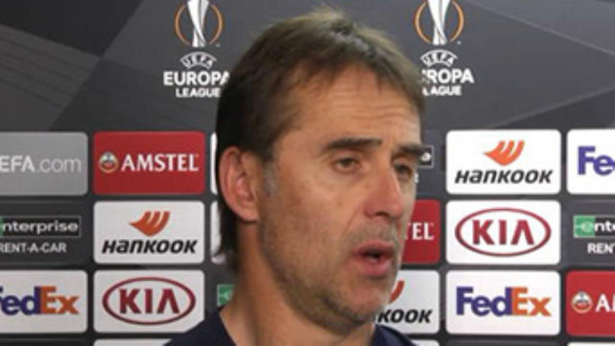 Lopetegui: "El fútbol es para jugarse con gente, sino no tiene sentido"