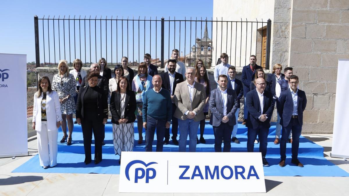 Candidatura del Partido Popular al Ayuntamiento de Zamora.