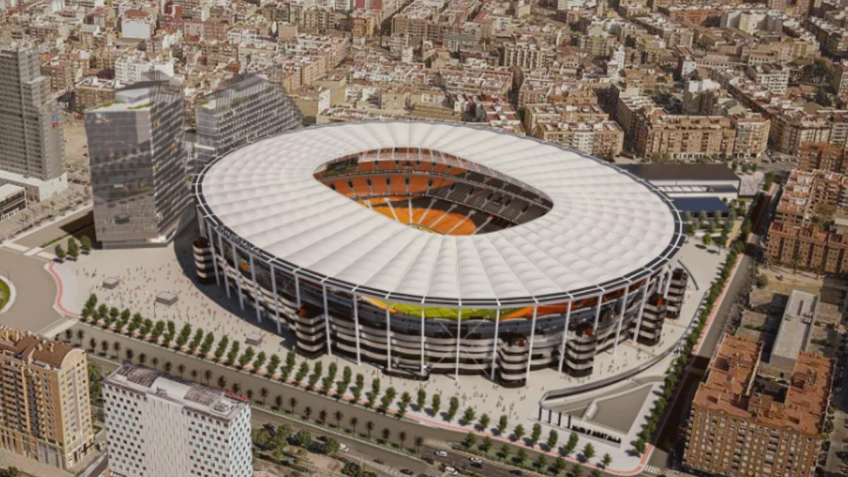 Kiat Lim visita junto al primer equipo masculino el Nou Mestalla