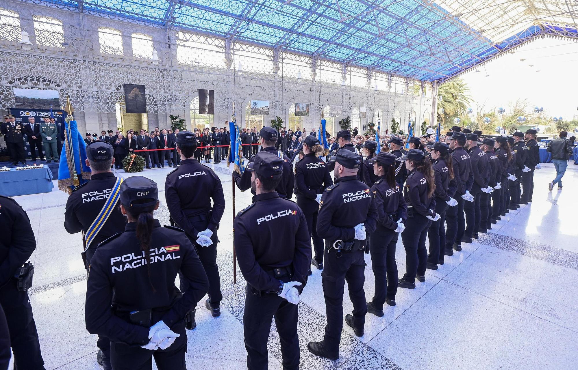 Así ha sido la conmemoración del 200 aniversario de la creción de la Policía Nacional en Casa Mediterraneo