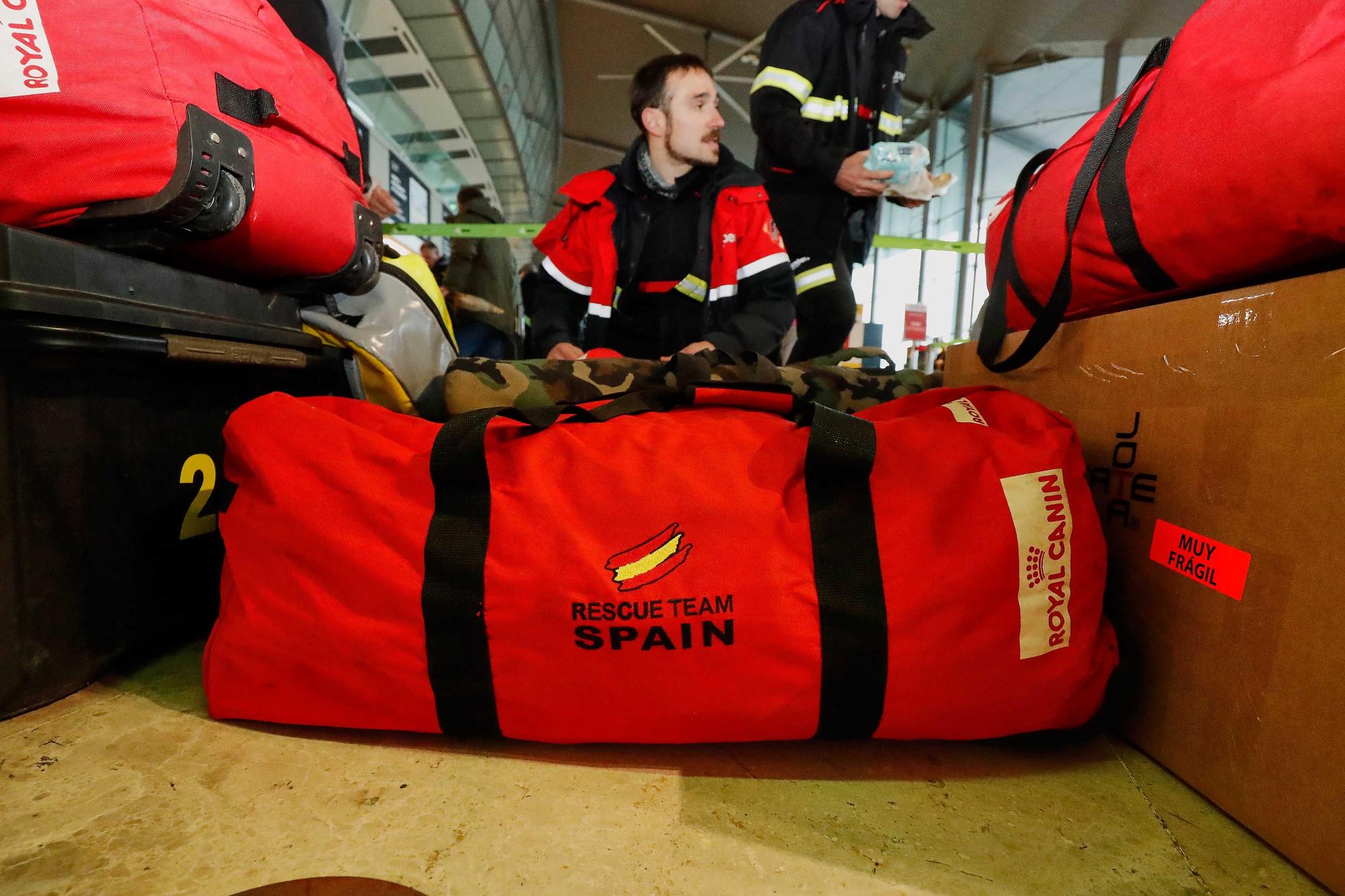 Nueve bomberos de Alicante viajan a Turquía para Ayudar en las tareas de rescate