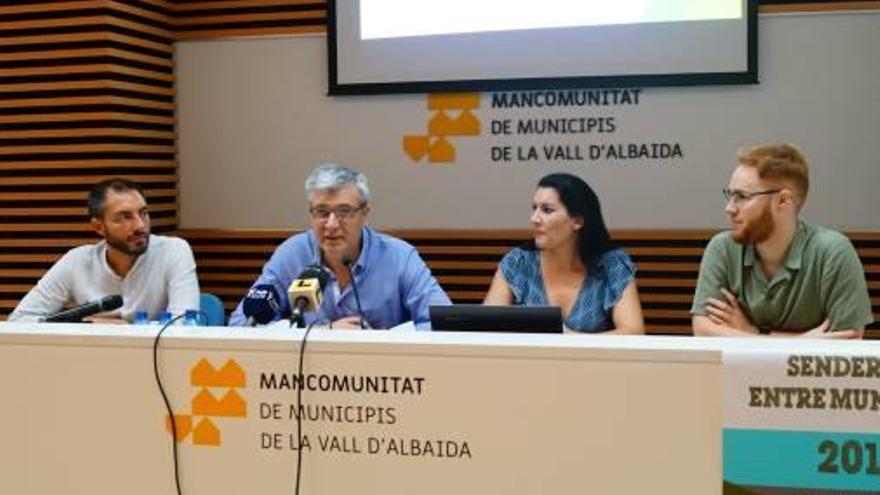 Presentación en Ontinyent del programa de rutas.