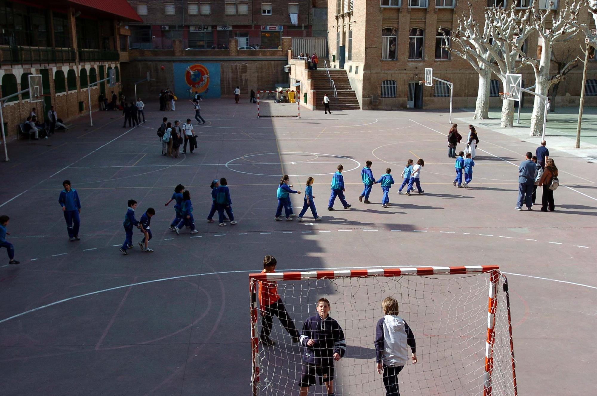 Patio del Colegio de los Maristas